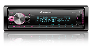 Aparelho Som Automotivo Pioneer Mvh X7000br Player Preto