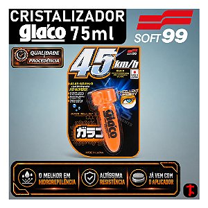 Cristalizador De Vidros Glaco 75ml Soft99 Hidro Repelente Parabrisas Hidrofóbico
