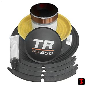 Reparo Alto Falante Triton TR450 8" Polegadas Original 8 Ohms Som Automotivo
