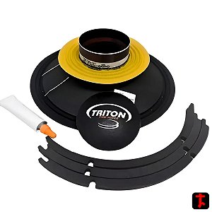 Reparo Alto Falante Triton 10SLX600 10" Polegadas Original 8 Ohms Som Automotivo