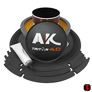 Reparo Alto Falante Triton AK 4.0 12" Polegadas Original 4 Ohms Som Automotivo