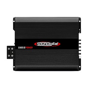 Modulo Amplificador Sd3300.1 1 Ohms Linha Black