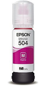 Refil de Tinta Original Epson 504 Magenta