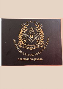LIVRO DE VISITANTES + LIVRO DE OBREIROS DO QUADRO