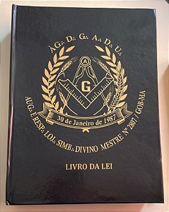 BÍBLIA PERSONALIZADA COM LOGOTIPO DA LOJA - LIVRO DA LEI