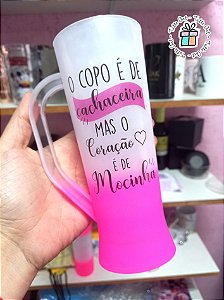 Caneca Slin Degradê Personalização Individual