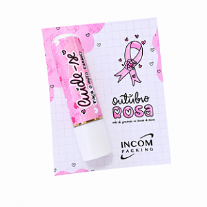 Manteiga de Cacau Personalizada | Outubro Rosa