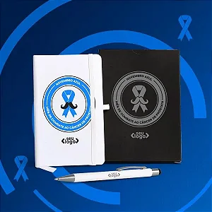 Caderneta P/ Anotações Com Caneta - Branca