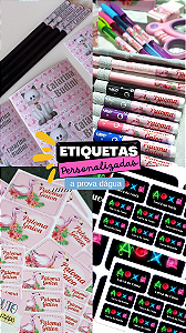 Kit Etiqueta Escolar