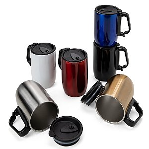 Caneca Inox Parede Dupla 350ml Personalizada