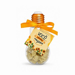 Lâmpada Tubete com Mensagens Positivas – Setembro Amarelo