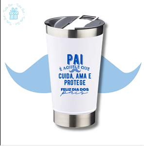 Copo Térmico de Inox 473ml Personalizado
