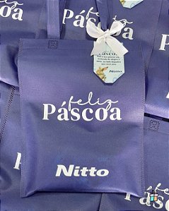 Sacola de Tnt com Barra de Chocolate