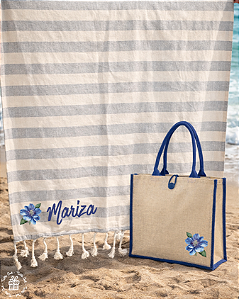 Kit Praia | Canga e Sacola