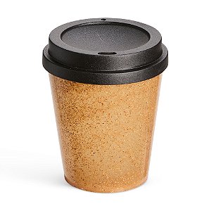 Copo Fibra de Coco 350ml com Tampa