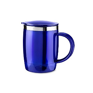 Caneca Plástica 400ml com Inox