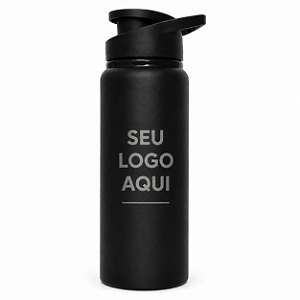 Garrafa Squeeze Alumínio 600ml