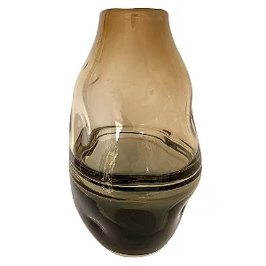Vaso Âmbar Degrade Preto - M