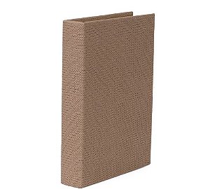 Livro Caixa Trico Marrom - G