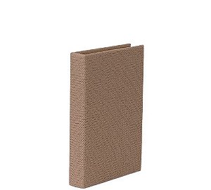 Livro Caixa Trico Marrom - M