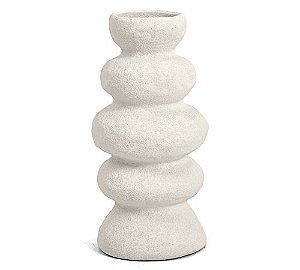 Vaso Cerâmica Organico Off