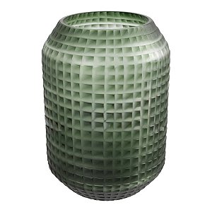 Vaso Verde Quadrados Degrade - G