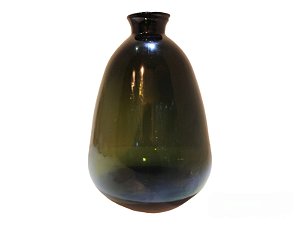 Vaso em Vidro Verde - M