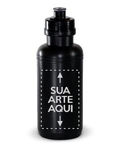 Squeeze Preto/Cinza 500 ml