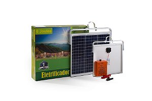 Eletrificador de Cerca Solar  ZS120i 6 Joules Raio de Ação 4.500 Metros ZEBU