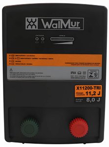Eletrificador 2.7 J - 12Vcc/110-230Vac/Solar - X2700-TRI
