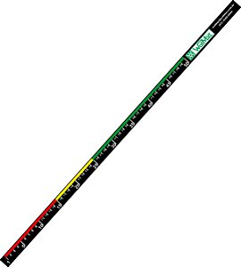 REGUA PARA MEDIR TANQUE NITROGENIO LIQUIDO 50CM
