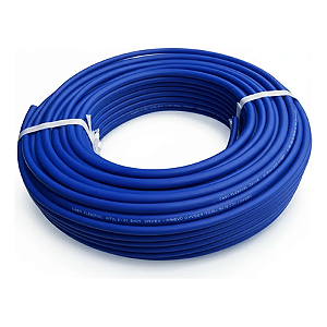 Cabo Subterrâneo 8mm X 2.11mm Arame - Reforçado 50m Rpx Azul