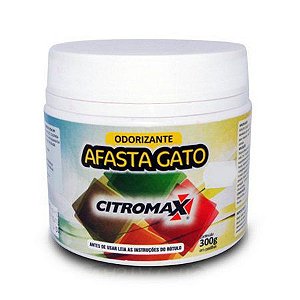 AFASTA GATOS CITROMAX 300G - Não prejudica o animal