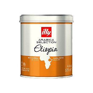 Café Illy Gourmet Selection Etiópia Torrado e Moído 125g