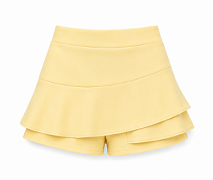 Shorts Saia FS Amarelo Manteiga