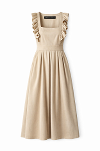 Vestido babados Amanda