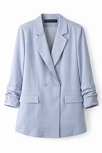 Blazer Alfaiataria Azul