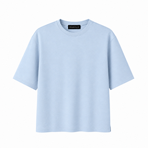 T-shirt oversized azul