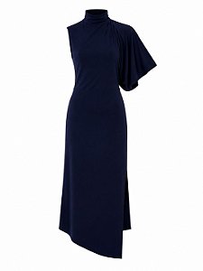 Blusa assimetrica marinho