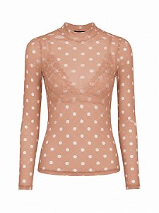 Blusa Tule Poa Ramance