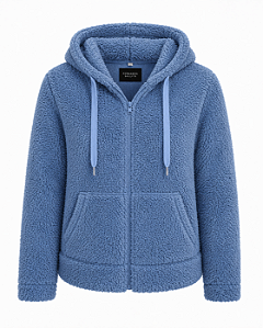 Jaqueta Teddy Azul FS