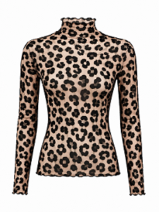 Blusa tule Leopardo