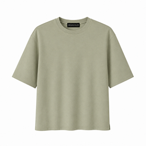 T-shirt oversized verde