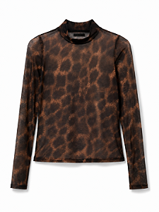 Blusa Tule animal
