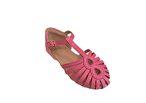 Sandalia Infantil Feminina Pink Trançada  Lupiê