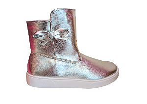 Bota Infantil Feminina Prata Lupiê
