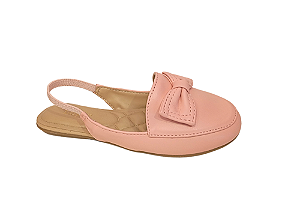 Mule Rosa Infantil Feminina com Laço Lupiê