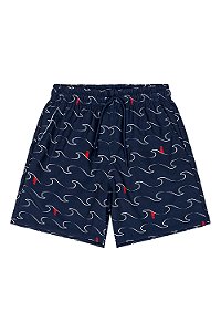 Bermuda em Microfibra Infantil Masculina  Quimby