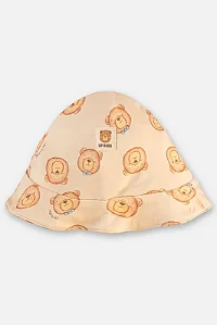 Chapeu para Bebê Moldelo Bucket em Suedine Estampa Ursinhos Up Baby