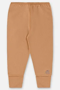 Calça para Bebê Unissex em Suedine Marrom Up Baby
